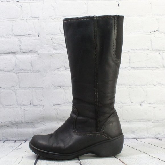 L.L. Bean Shoes - LL BEAN Side Zip Mid Calf Riding Boots Size 7.5 M